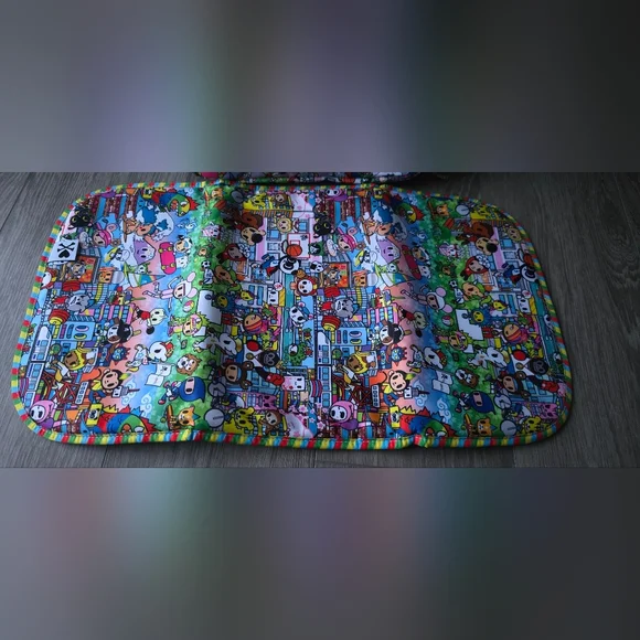 Tokidoki x JuJuBe Be Right Back Diaper Bag Backpack + Changing Pad | Rare Collab - Picture 5 of 14